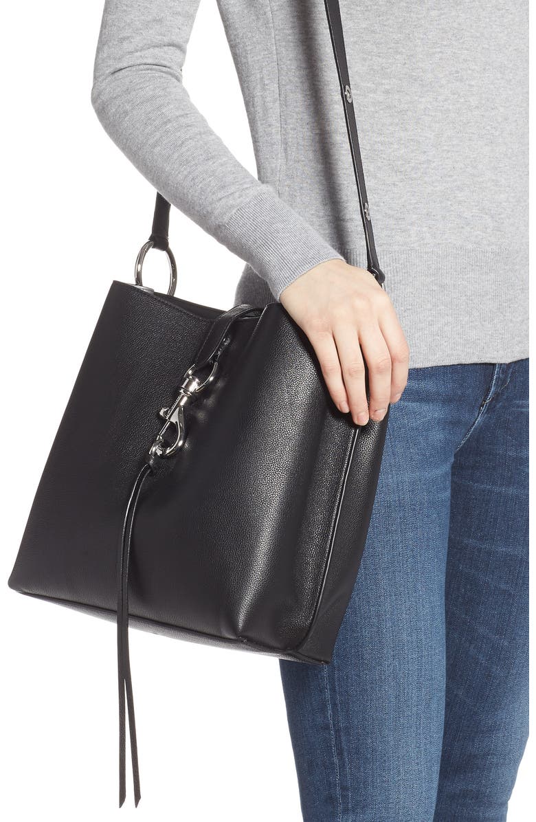 Rebecca Minkoff Megan Leather Shoulder Bag, Alternate, color,