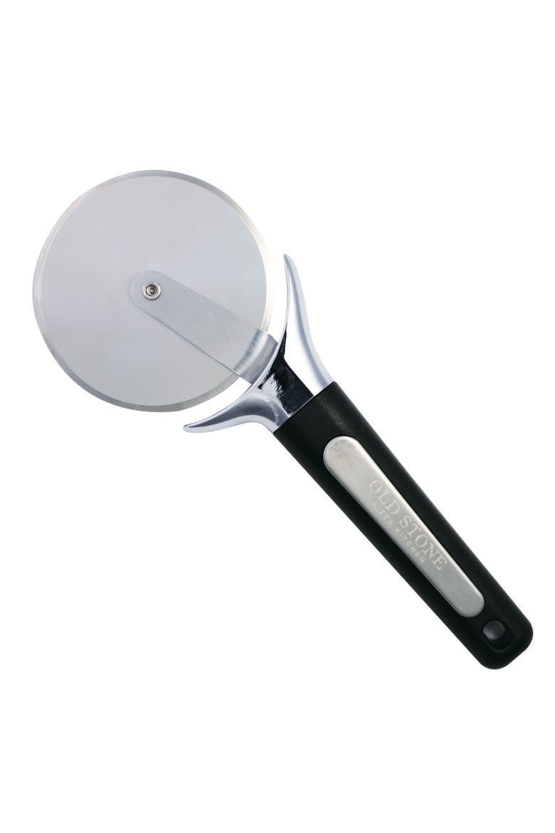 Premium Pizza Cutter, 3.5" Cutting Wheel, Main, color, Black/Silver
