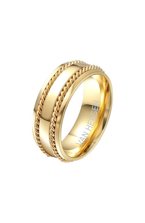 Men's Twisted Band Ring