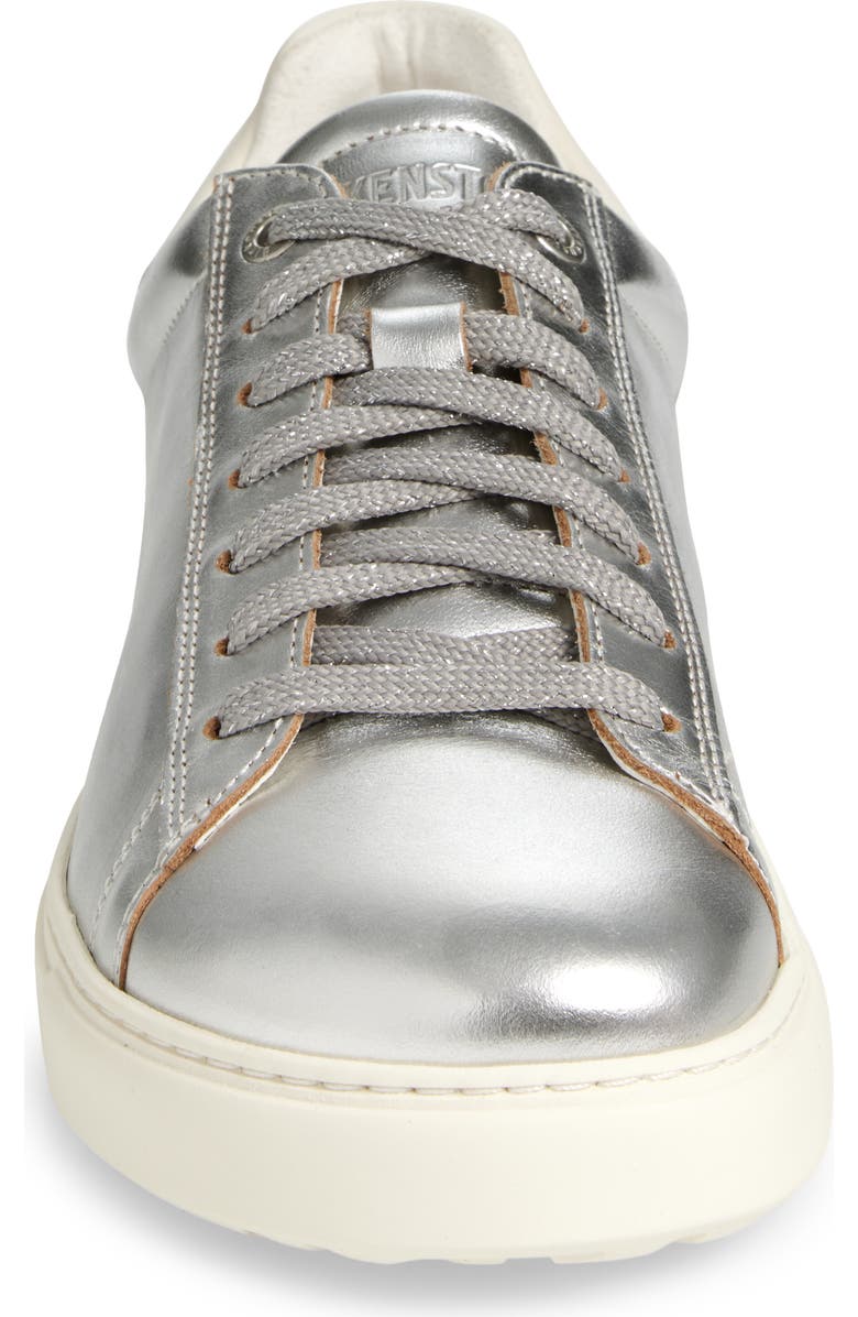 Birkenstock Bend Sneaker, Alternate, color, Silver Metallic