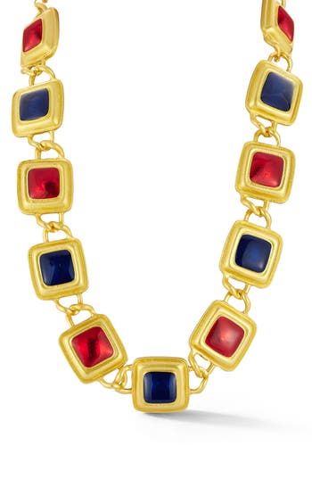 Sphera Milano Square Link Necklace