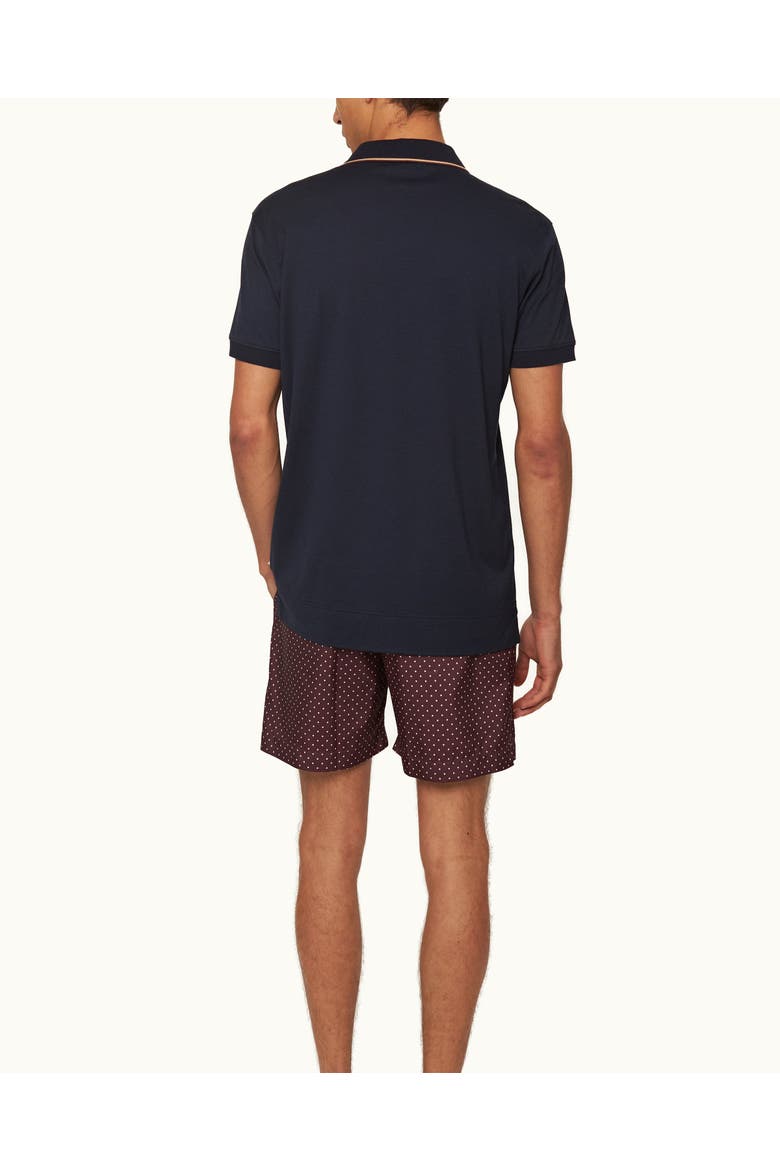 Dominic Cotton Classic-Fit Polo Shirt, Alternate, color, Night Iris