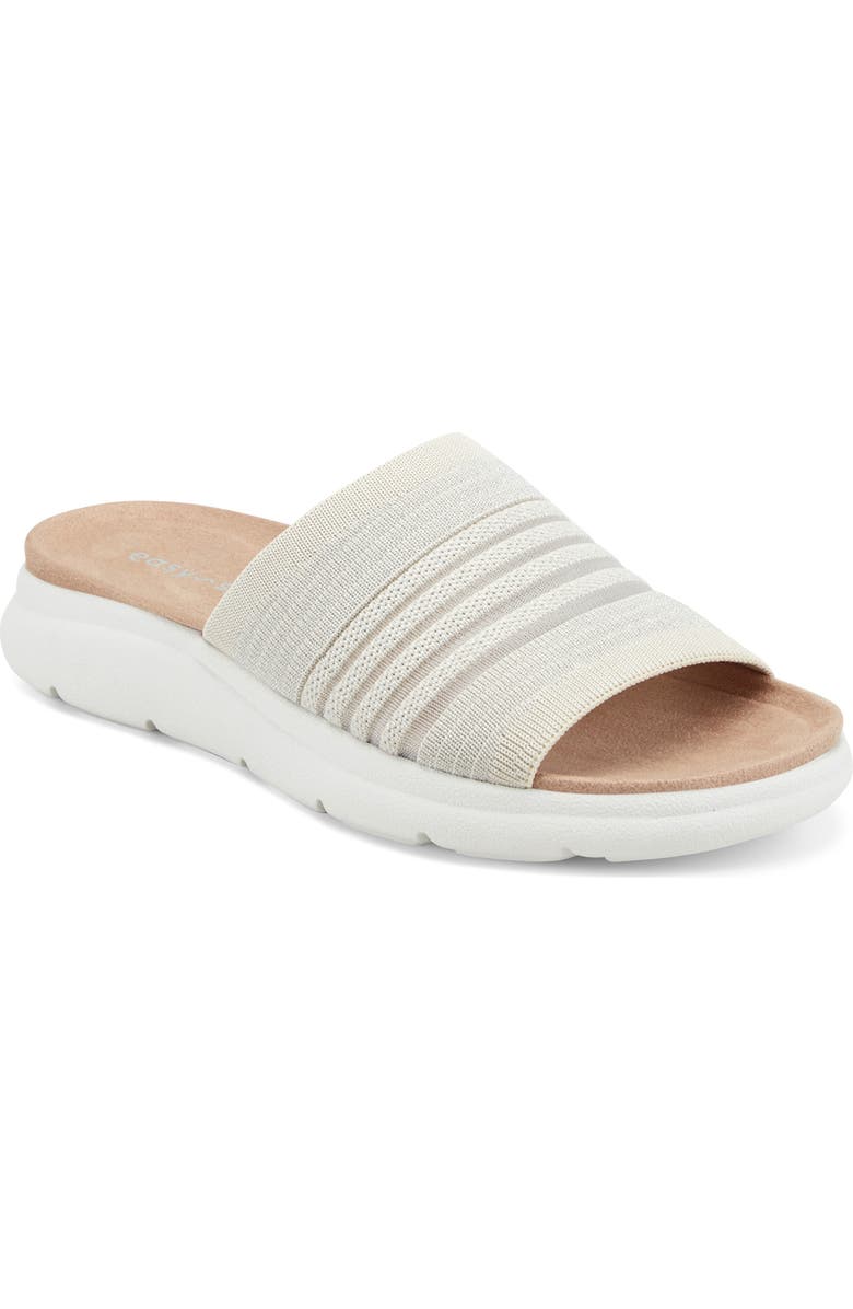 Easy Spirit Alison Slide Sandal, Main, color, Ivory