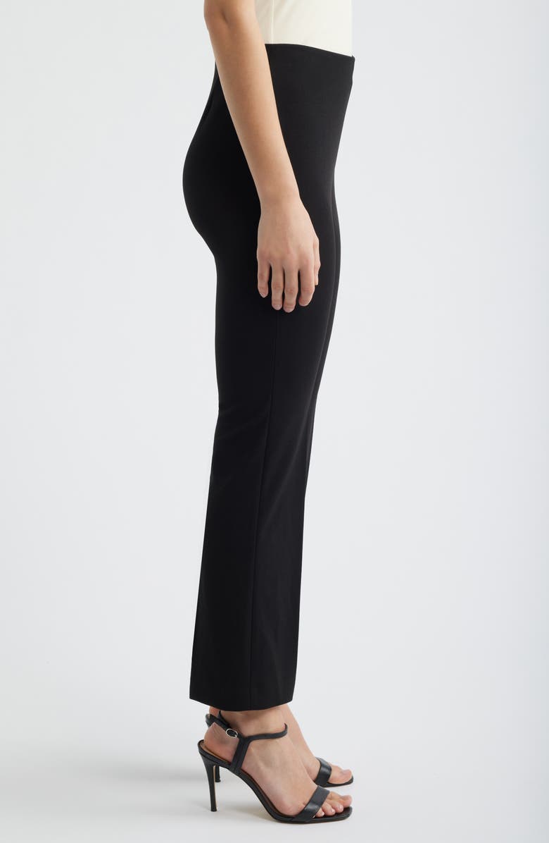 Anne Klein Hollywood Waist Pull-On Kick Flare Pants, Alternate, color, 