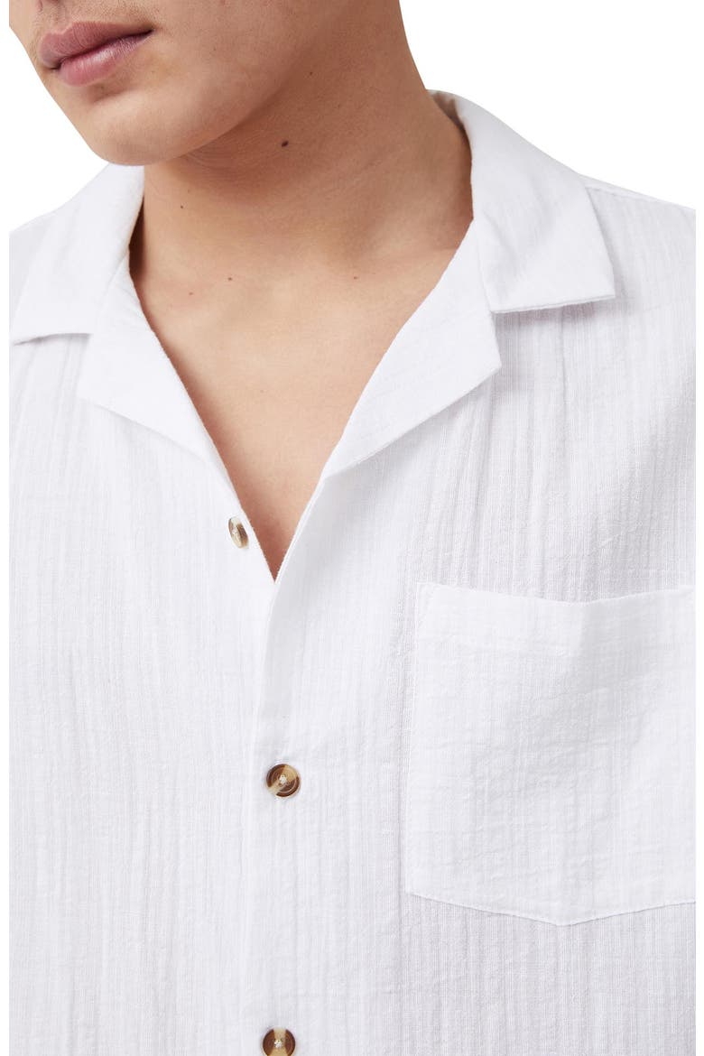Men's Riviera Short Sleeve Shirt, Alternate, color, White