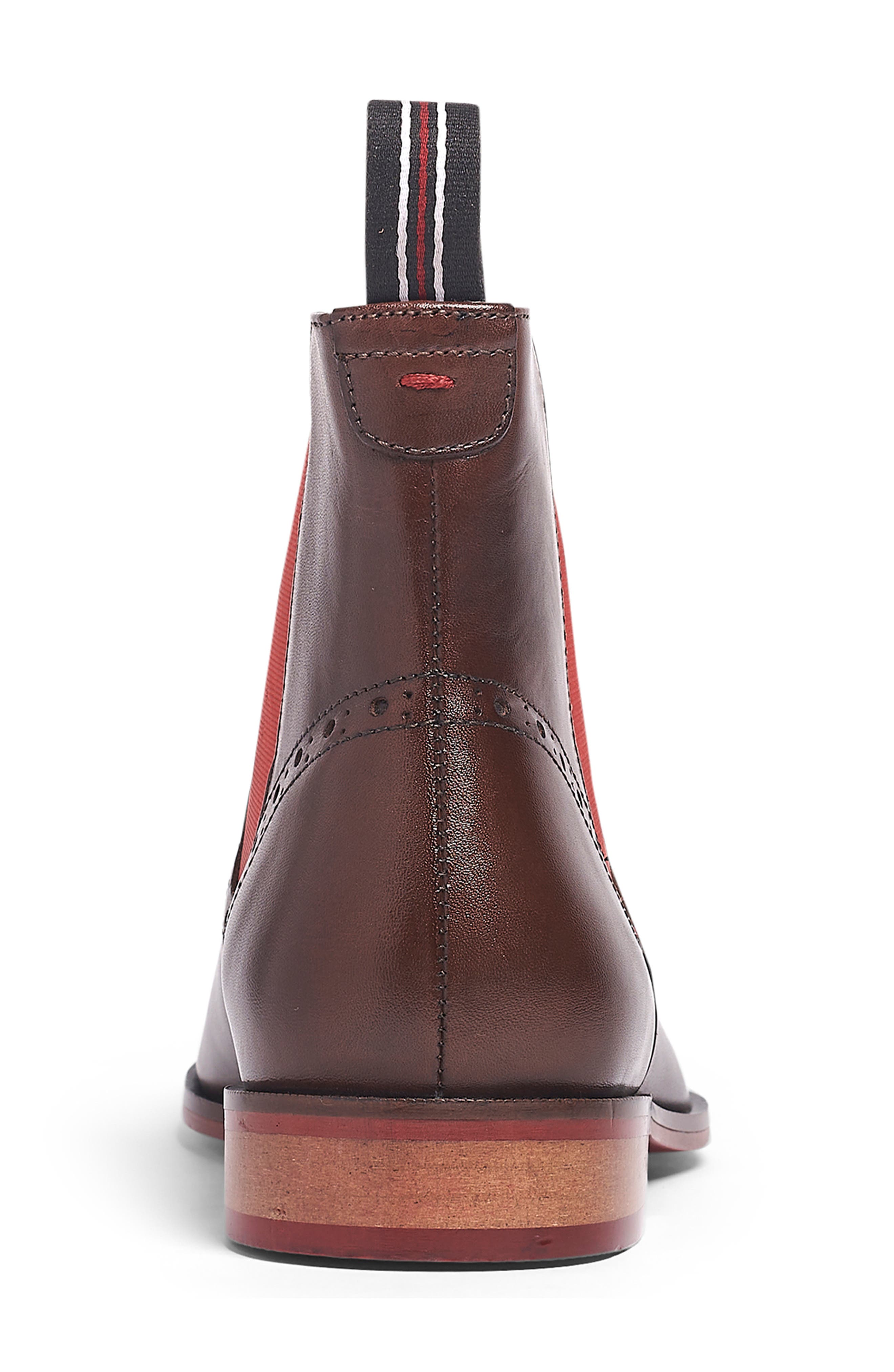 CARLOS SANTANA Mantra Chelsea Boot, Alternate, color, Dark Brown