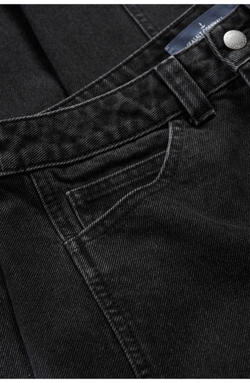 Seasalt Cornwall Gwenver Tapered Ankle Jeans In Black