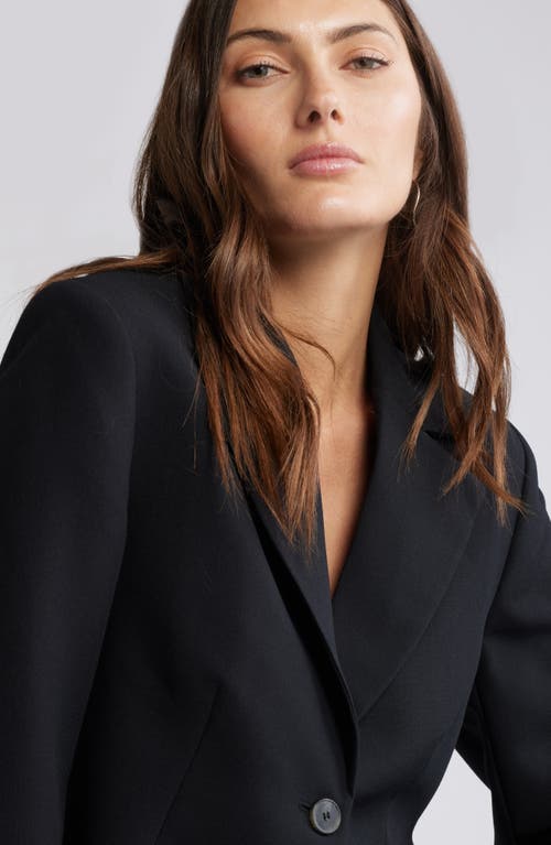 Open Edit The Icon Cropped Blazer In Black