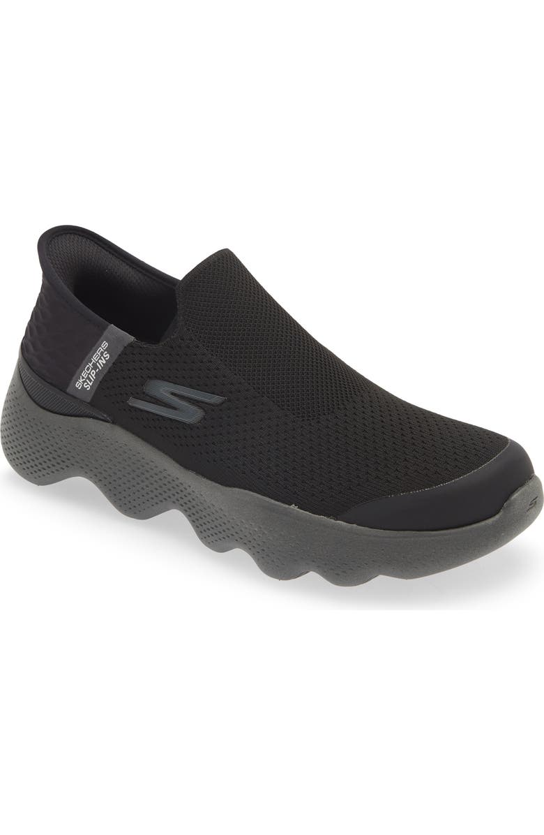 SKECHERS Go Walk Massage Fit Slip-On Shoe, Main, color,