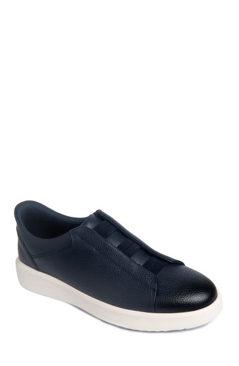 Allen Street Hands Free Technology Lightweight Leather Sneaker