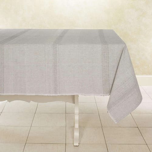 Sustainable Threads Ecoloom Handwoven Cotton Tablecloth