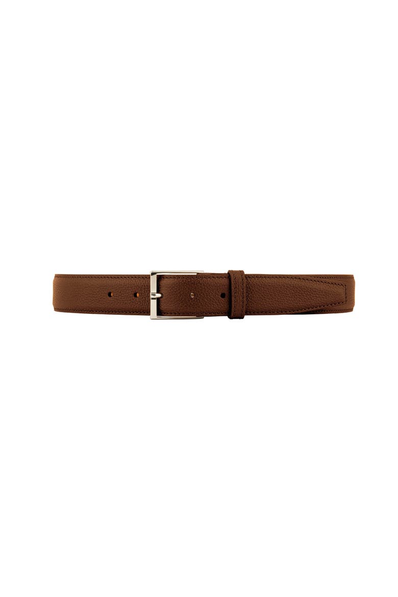Le Séduisant Leather Belt, Main, color, Brown