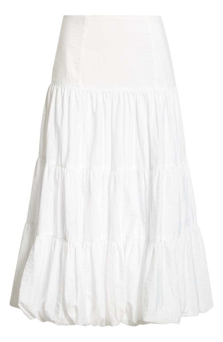 Cinq à Sept Pyper Tiered Bubble Skirt, Alternate, color, White