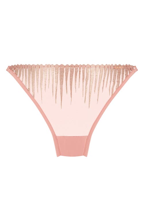 HUNKEMOLLER HUNKEMÖLLER ALICE EMBROIDERED THONG