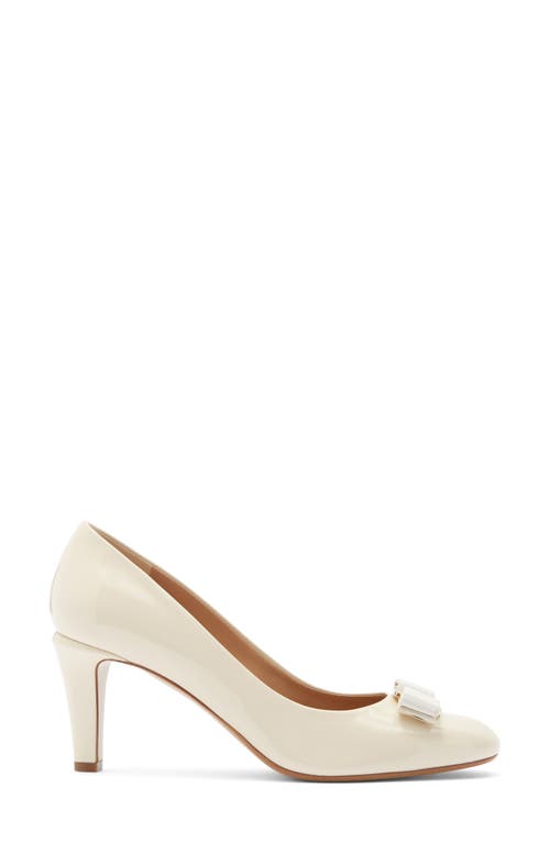 Ferragamo Carla Bow Pump In Multi