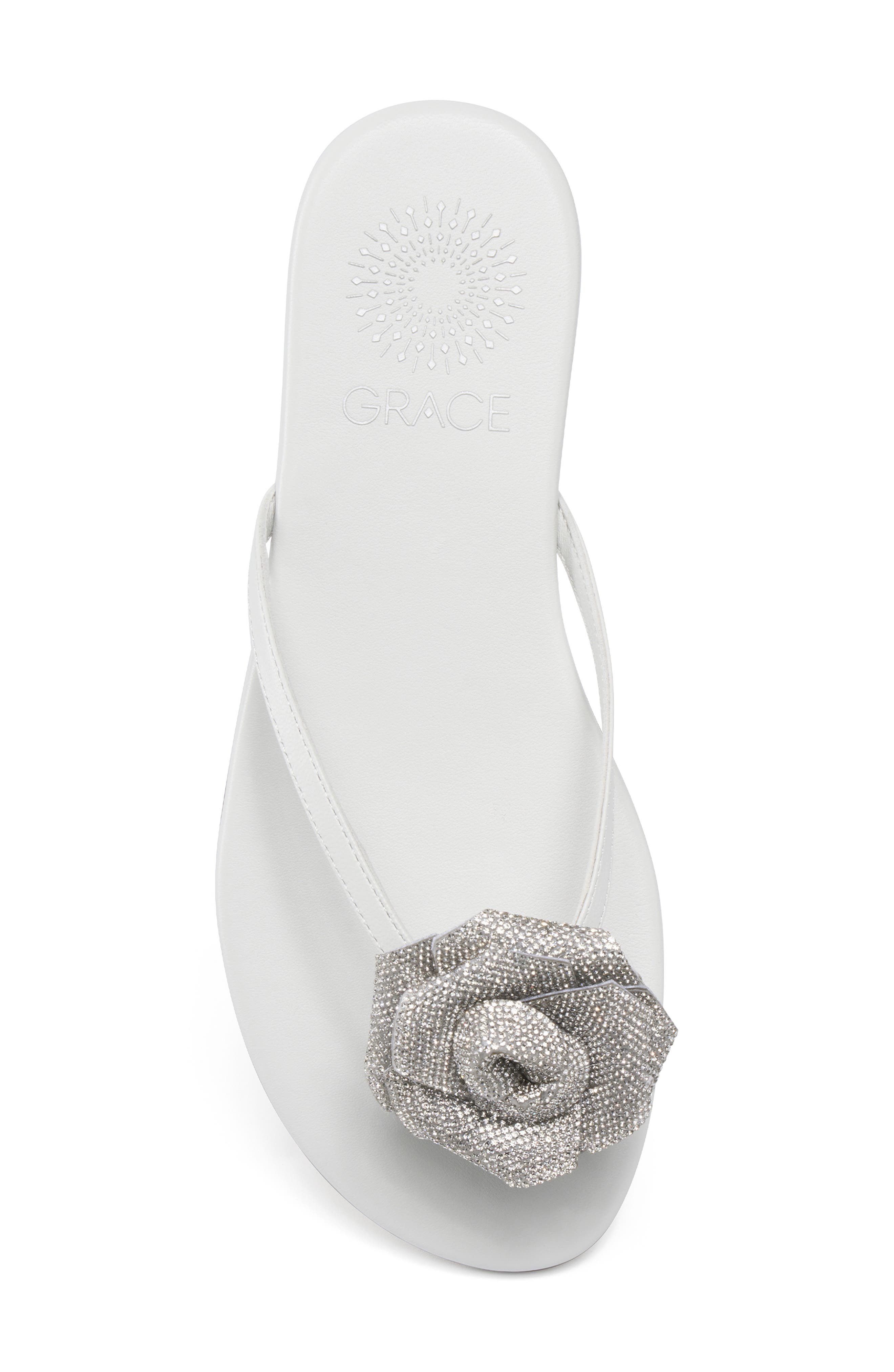 Grace Footwear Sicily Flip Flop, Alternate, color, White