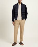 Orlebar Brown Terrence Hybrid Knit Funnel Jacket