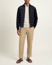 Orlebar Brown Terrence Hybrid Knit Funnel Jacket