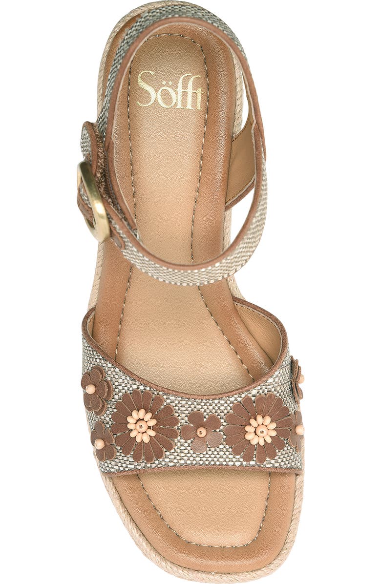 Söfft Isabella Espadrille Wedge Sandal, Alternate, color,