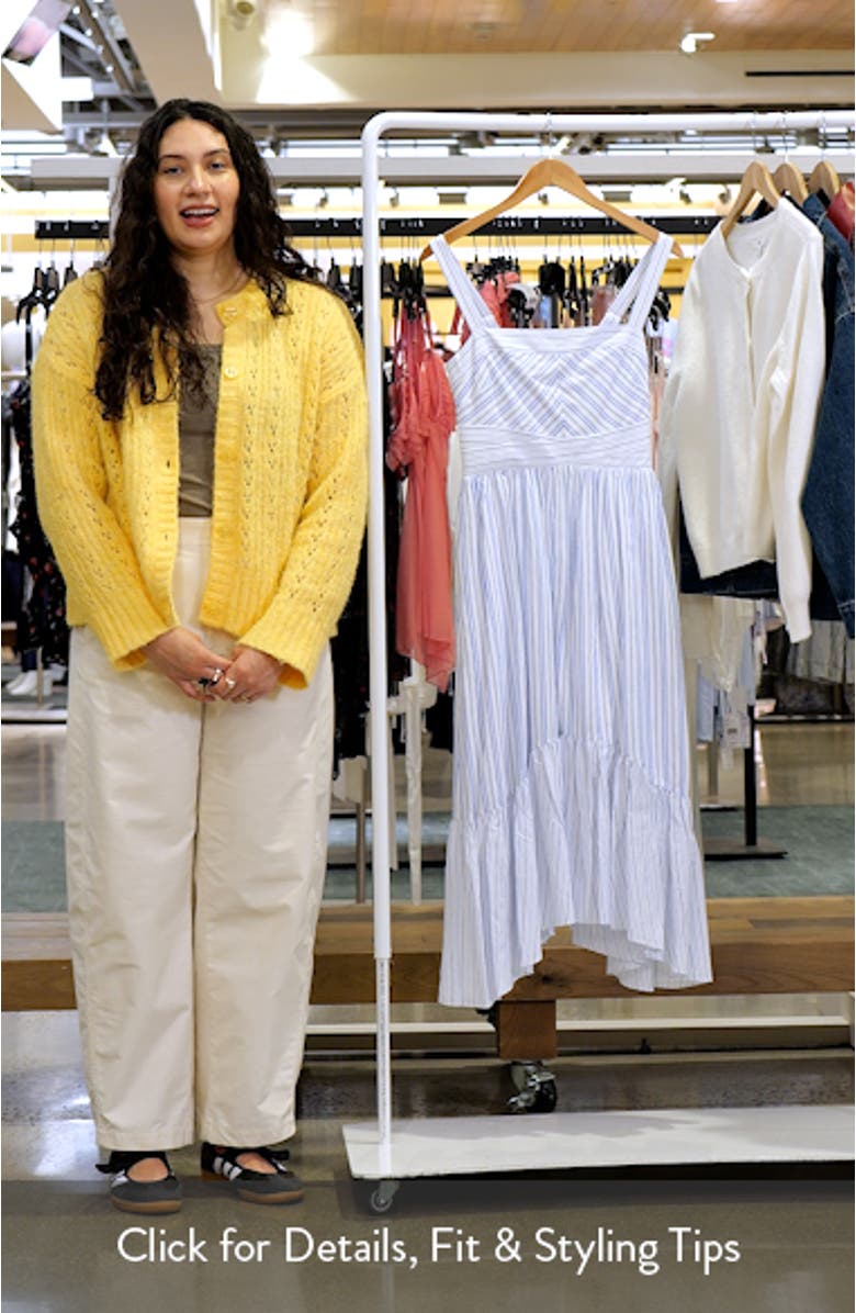 Nadia Sleeveless Asymmetric Sundress, sales video thumbnail