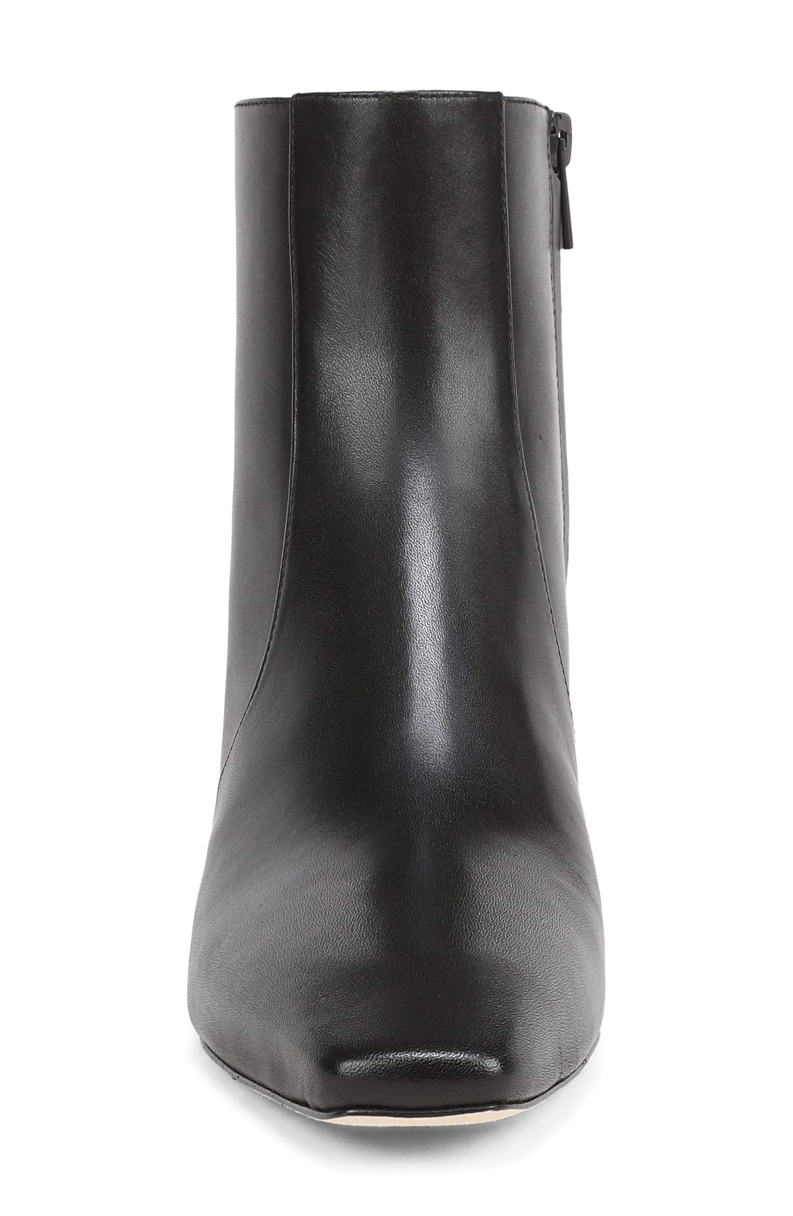 Hailey Bootie, Alternate, color, BLACK LEATHER