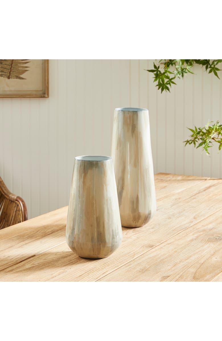 Napa Home & Garden Almeta Vase, Alternate, color, White