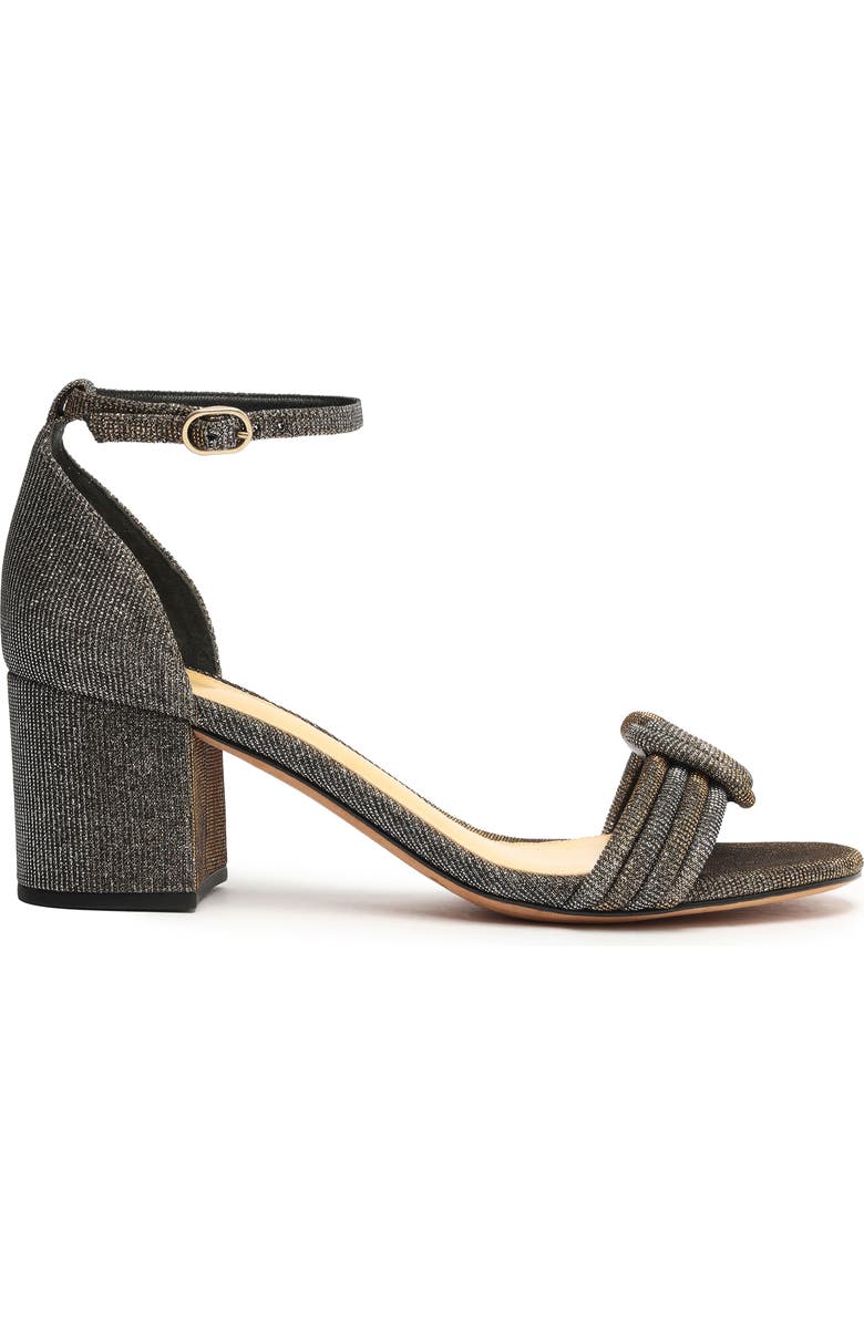 Alexandre Birman Vicky Metallic Block Heel Sandal, Alternate, color,