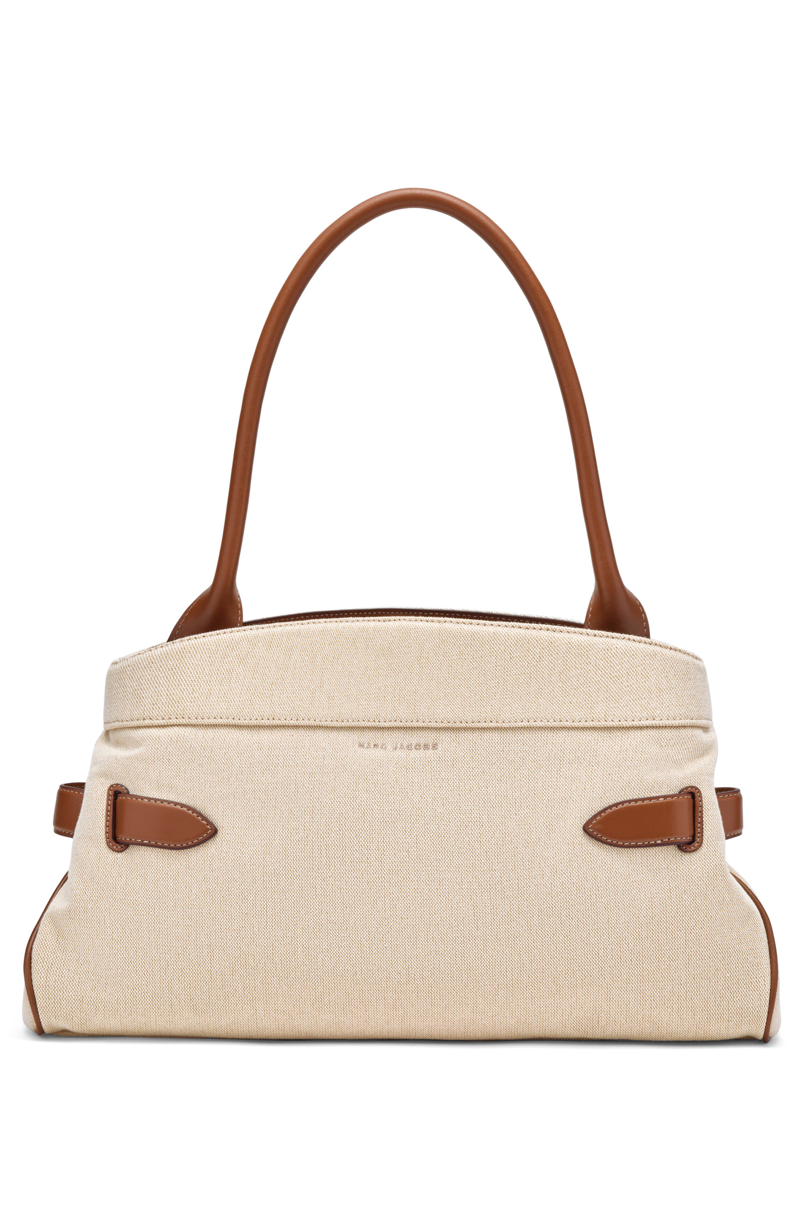 Marc Jacobs Dakota Canvas Satchel, Alternate, color, Beige/Argan Oil