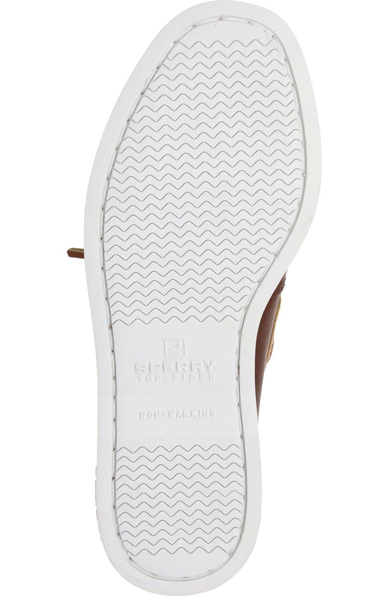 Sperry Kids' Authentic Original<sup>™</sup> 2-Eye Leather Boat Shoe, Alternate, color, Brown