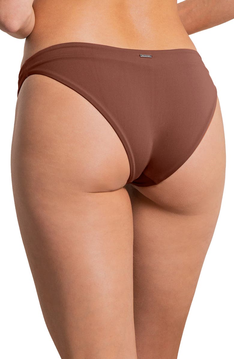 Maaji Moccachino Flirt Reversible Bikini Bottoms, Alternate, color,