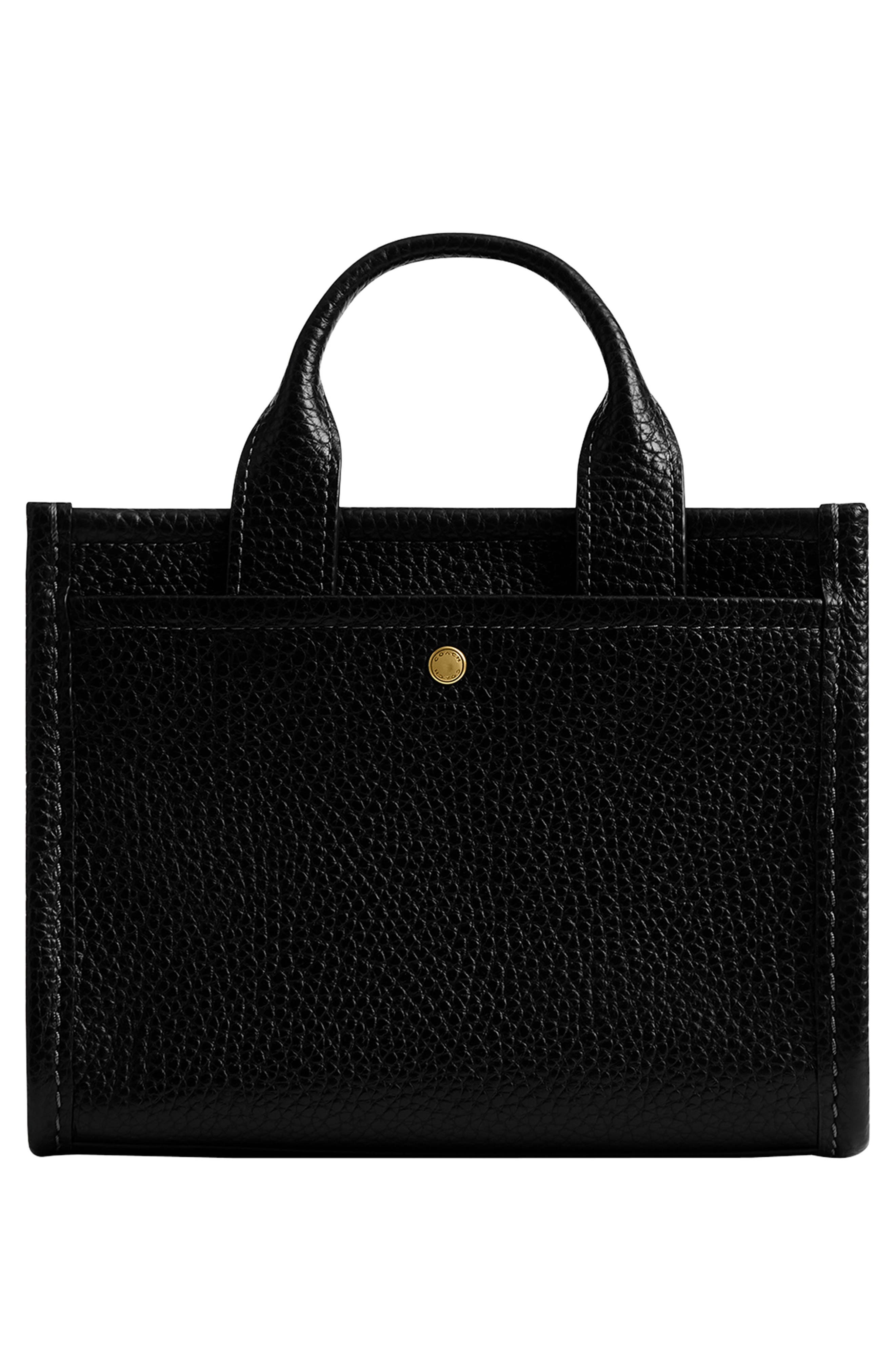 COACH Bubble 20 Leather Cargo Tote, Alternate, color, 