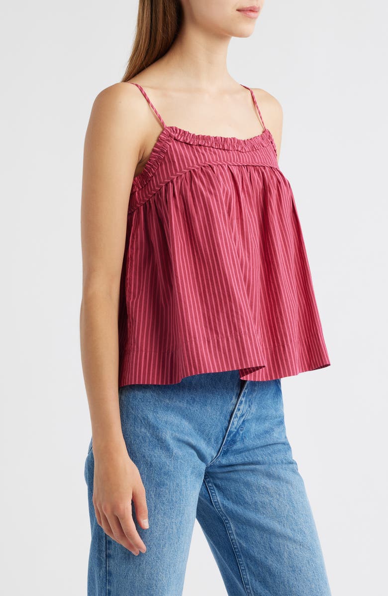 Damson Madder Flynn Stripe Camisole, Alternate, color, Berry