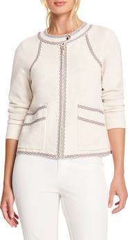 NIC+ZOE Lined Up Knit Jacket