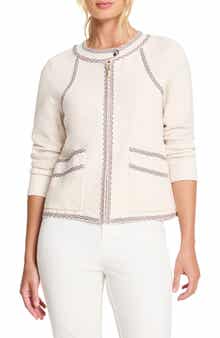 NIC+ZOE Lined Up Knit Jacket