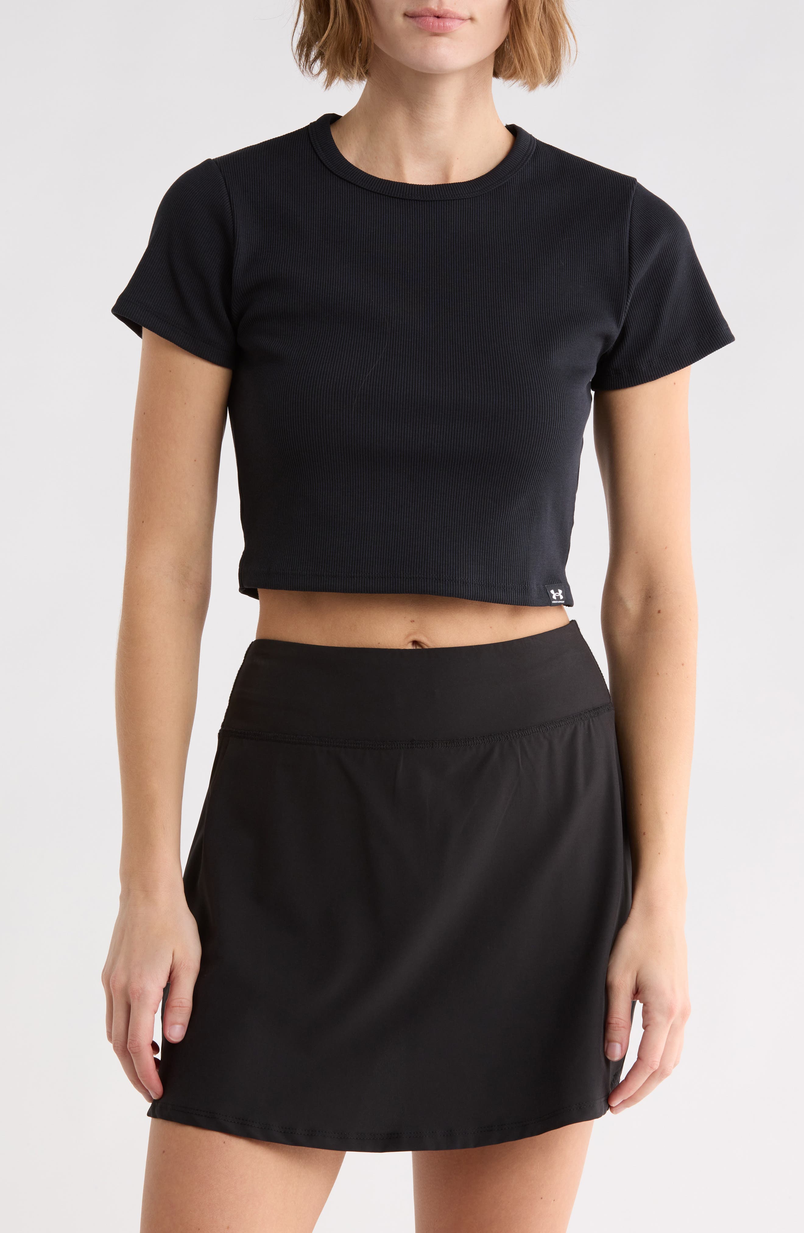 Rival Rib Performance Cropped T-Shirt