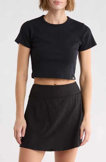 Rival Rib Performance Cropped T-Shirt