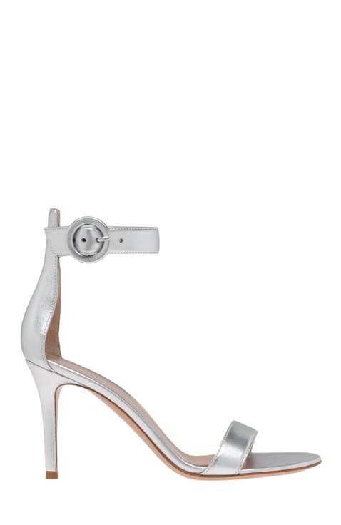 Women's Gianvito Rossi Metallic Heels | Nordstrom Women's Gianvito Rossi Metallic Heels | Nordstrom