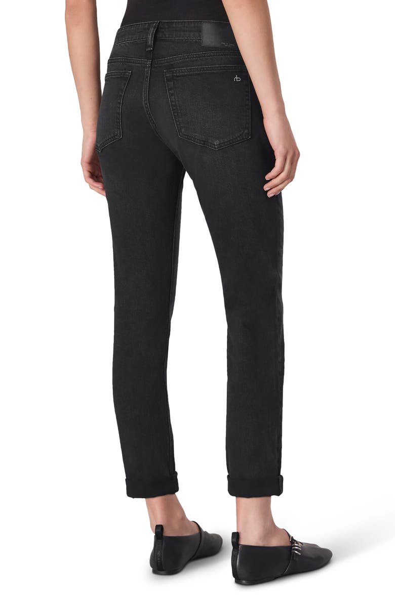 rag & bone Dre Low Rise Slim Boyfriend Jeans, Alternate, color, 