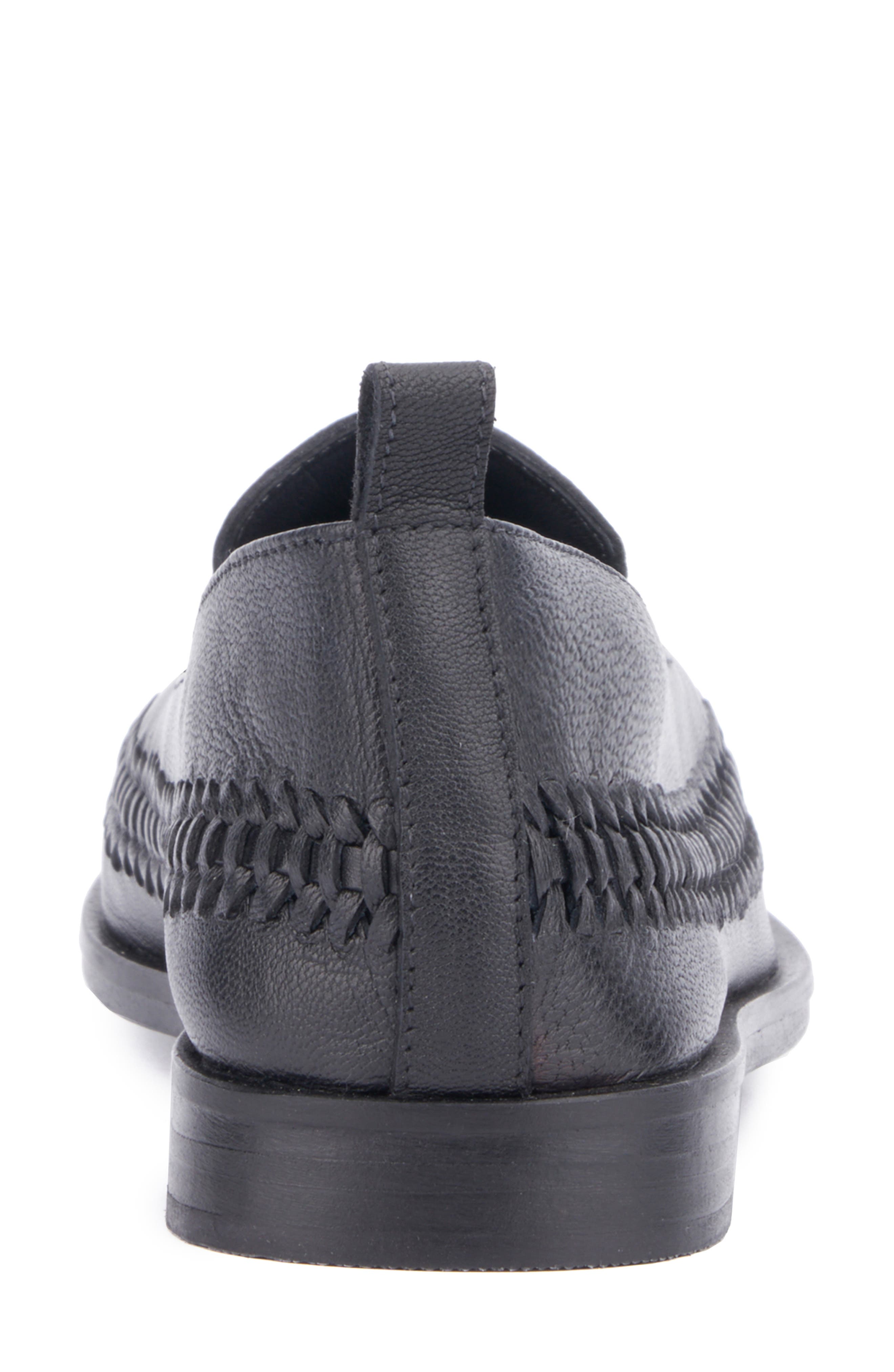 VINTAGE FOUNDRY Haide Whipstitched Loafer, Alternate, color, Black