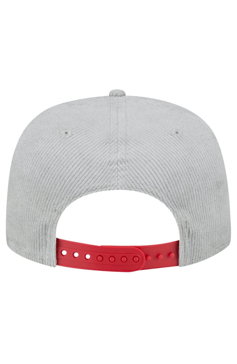 New Era Men's New Era Gray New York Giants Corduroy Golfer Adjustable Hat, Alternate, color, Gray