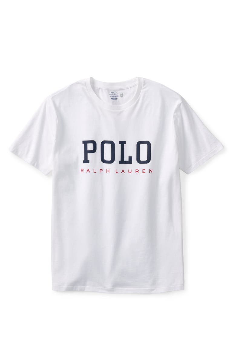 Polo Ralph Lauren Big & Tall Heritage Icon Graphic Tee, Main, color, White