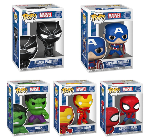 Marvel New Classics Funko Pop! Complete Set (5)