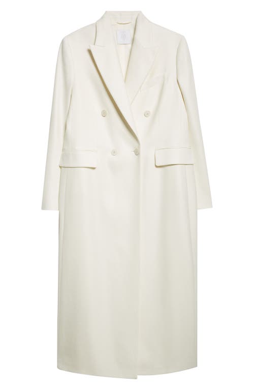 Eleventy Longline Wool & Silk Blend Coat