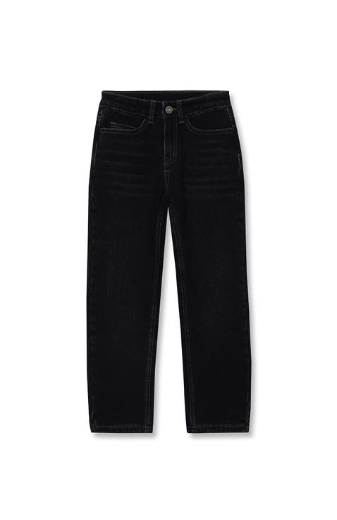 Boys Lined Denim Pants