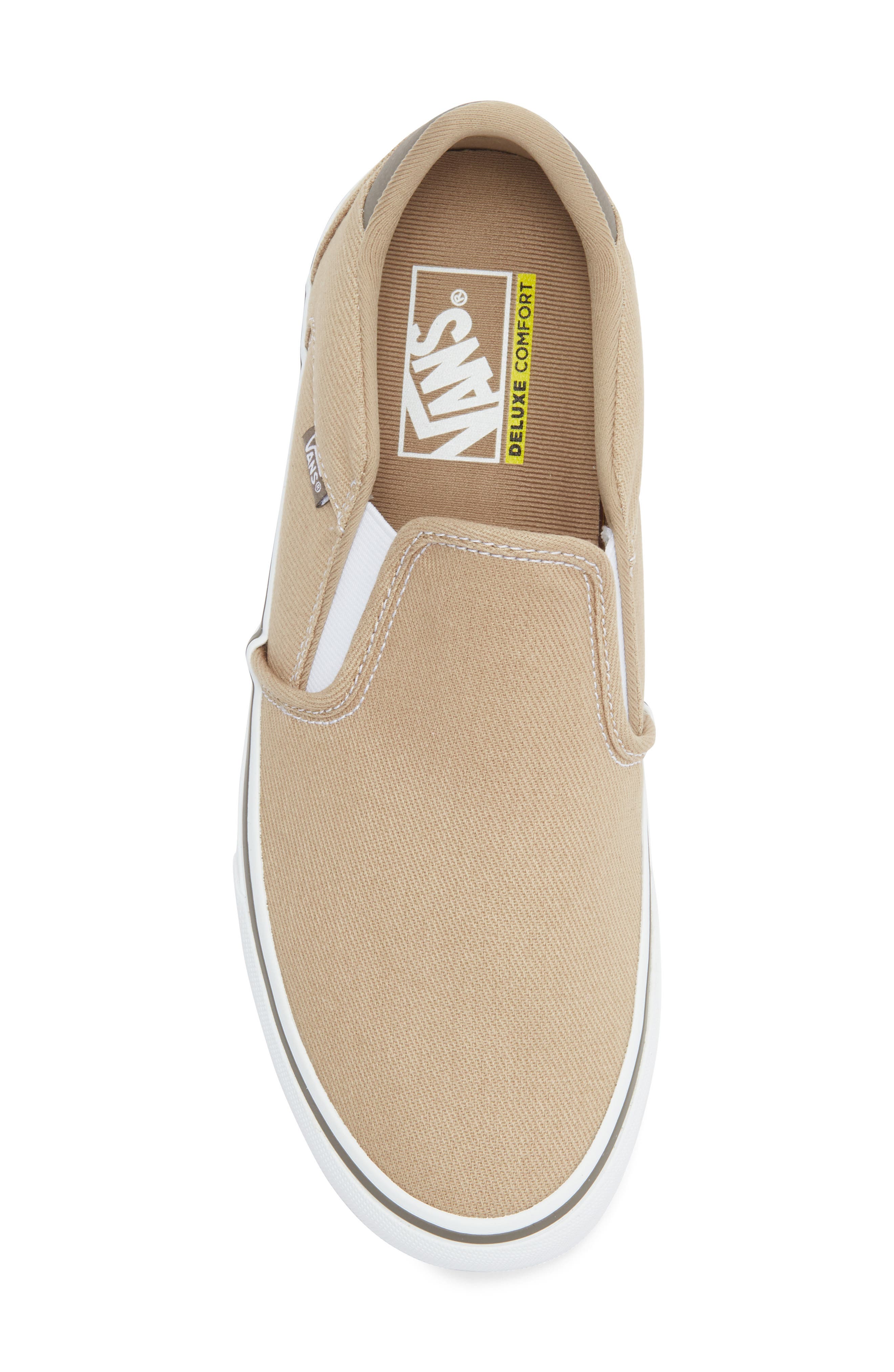 Vans Asher Deluxe Slip-On Sneaker, Alternate, color, Incense