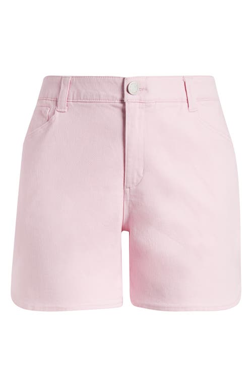 Wit & Wisdom Skyrise High Waist Dolphin Hem Denim Shorts