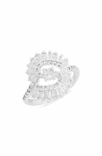 Mixed Cubic Zirconia Statement Ring