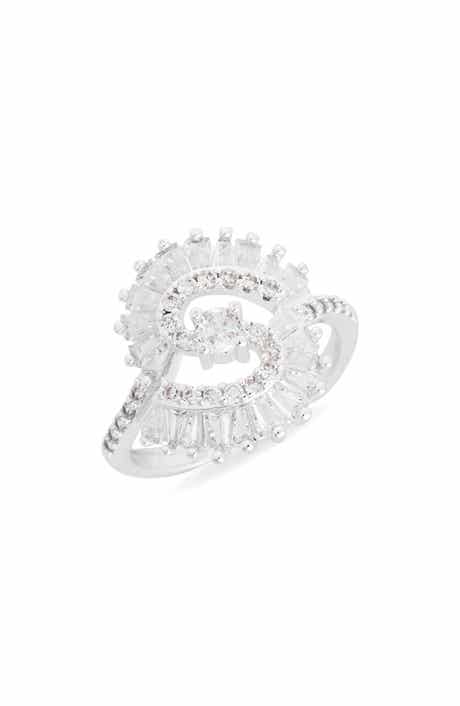 Mixed Cubic Zirconia Statement Ring