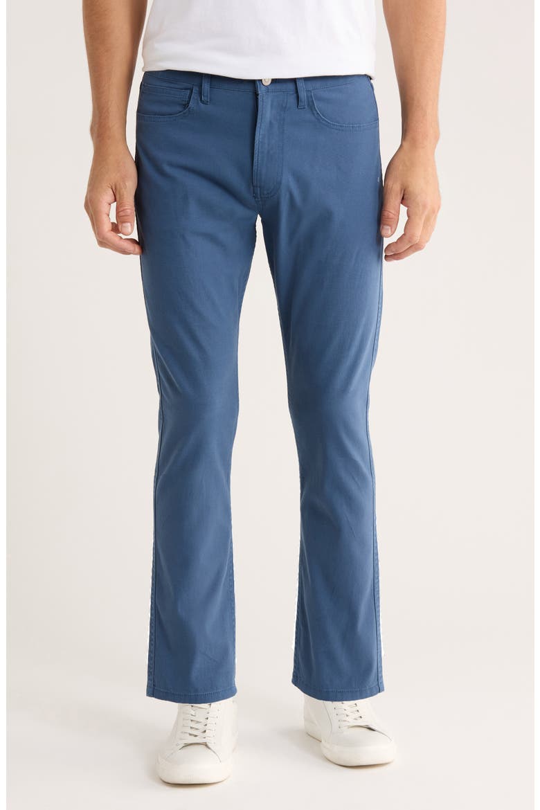 Cotton Stretch Canvas Pants, Main, color, DARK DENIM