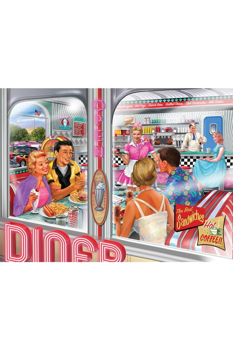 Date Night 500 piece Jigsaw Puzzle for Adults, Alternate, color, Multicolor